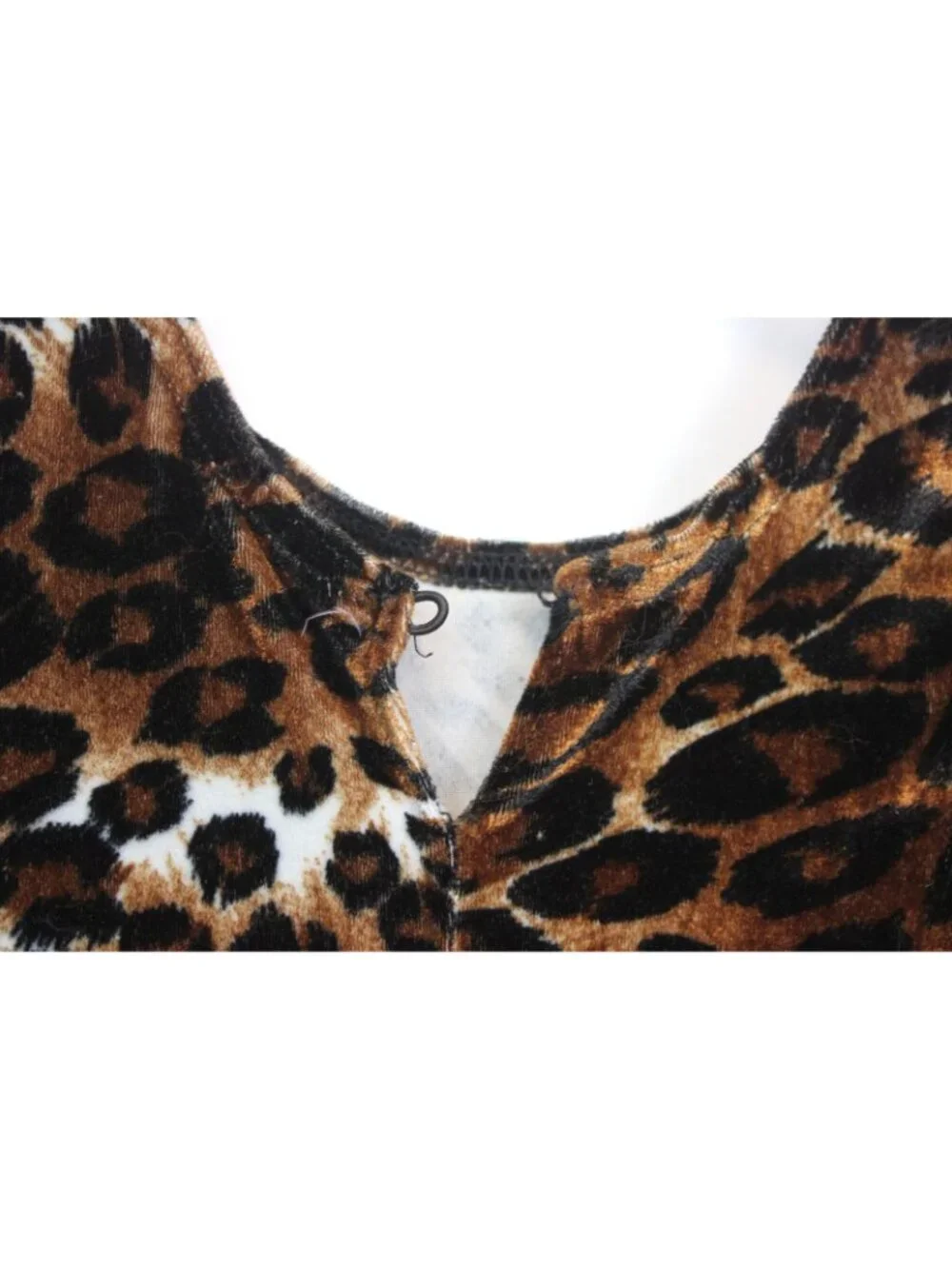 Leopard Cat Costume Dress Cheetah Girls sz 4 5 6 Headband Ears Tail Pretend Play